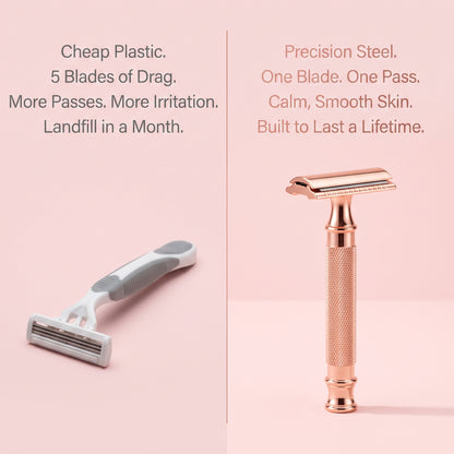 The Quiet Shave™ - One Blade Precision Razor