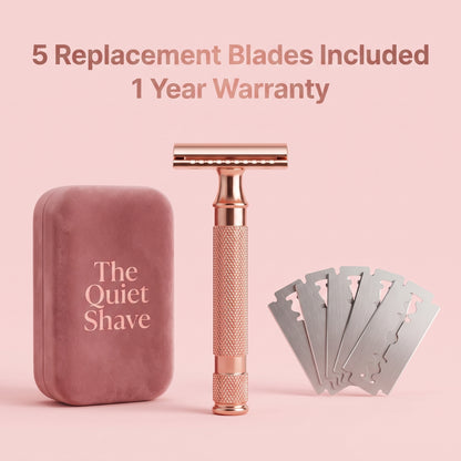 The Quiet Shave™ - One Blade Precision Razor